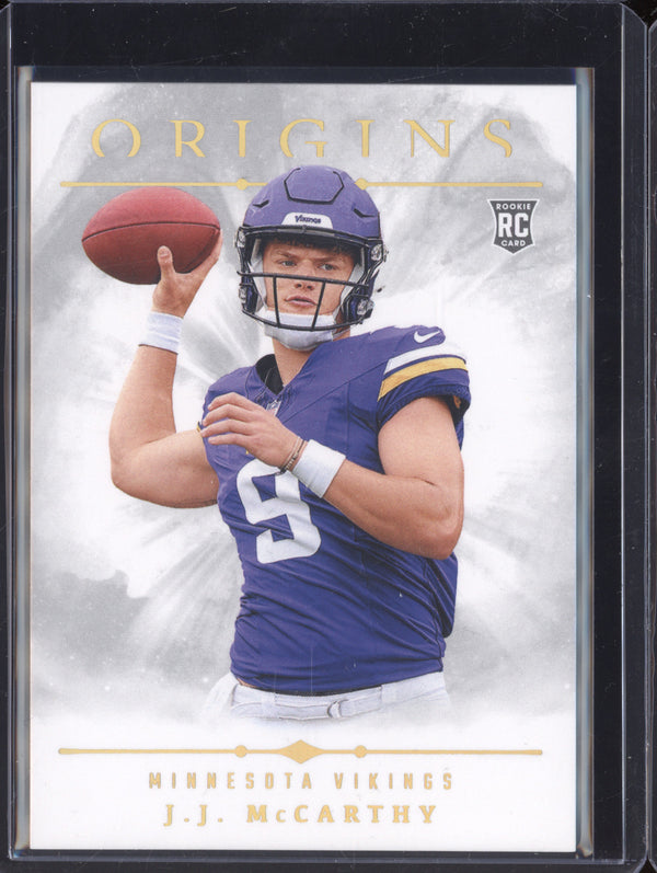 J.J. McCarthy 2024 Panini Origins 103 Variation RC