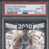 LaMelo Ball 2020-21 Panini Contenders 20 Draft Class Cracked Ice RC 7/25 PSA 10