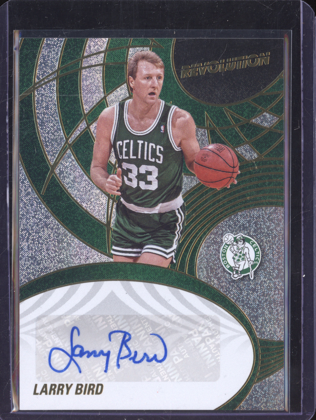 Larry Bird 2024-25 Panini Revolution AU-LRR Autograph