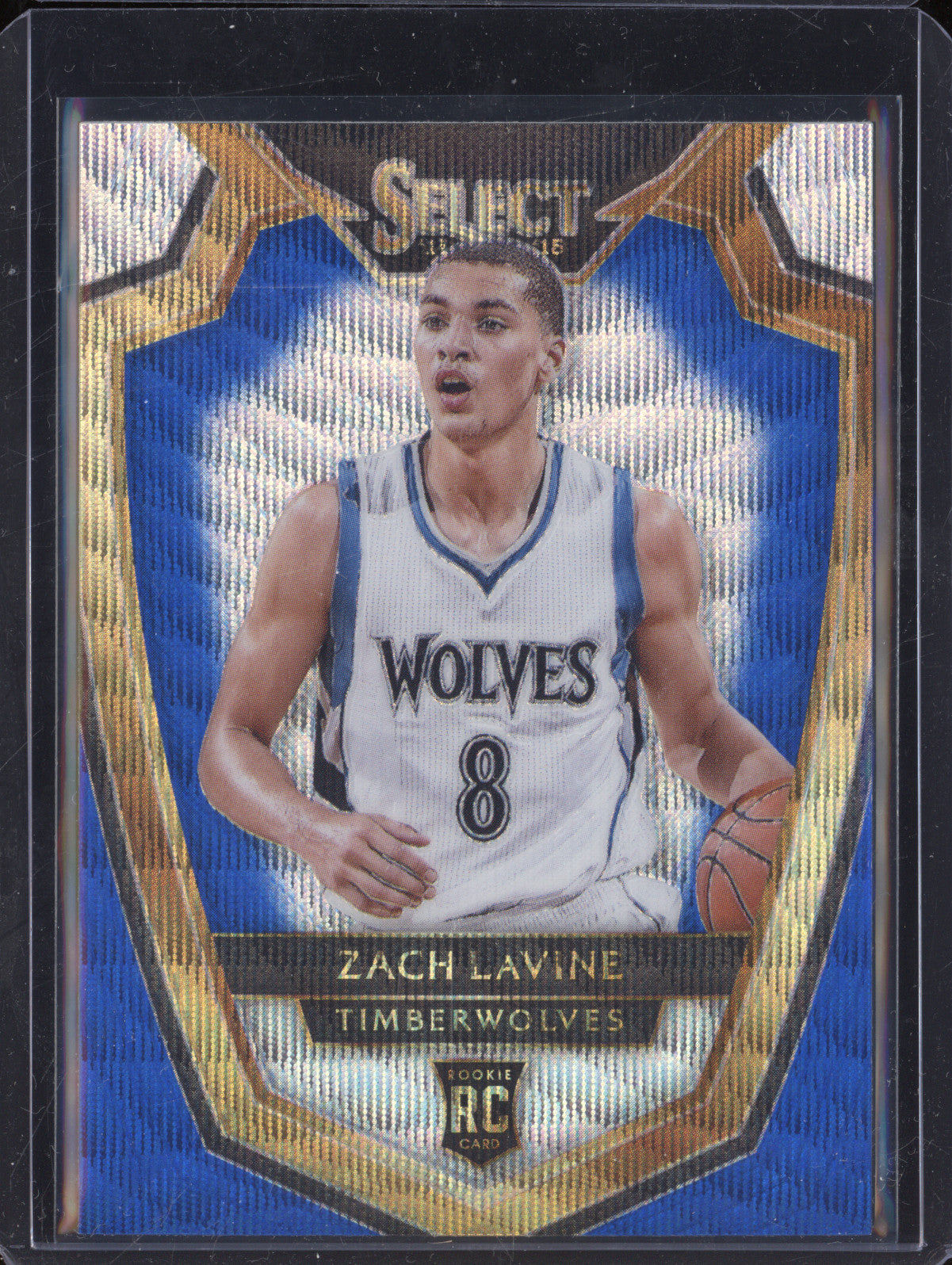Zach LaVine 2014-15 Panini Select 156 Blue Silver RC
