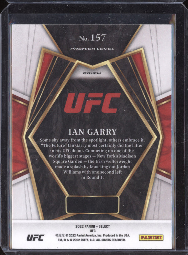 Ian Garry 2022 Panini Select 157 Silver RC