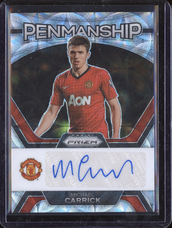 Michael Carrick 2023-24 Panini Prizm P-MC Penmanship Auto Choice