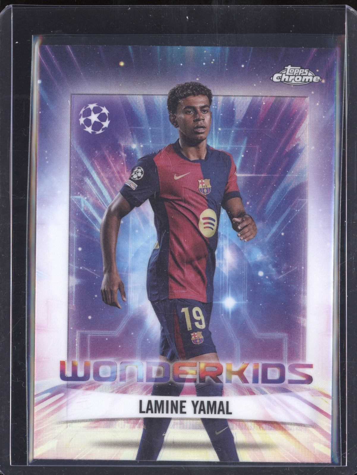 Lamine Yamal 2024-25 Topps Chrome WK-1 Wonderkids