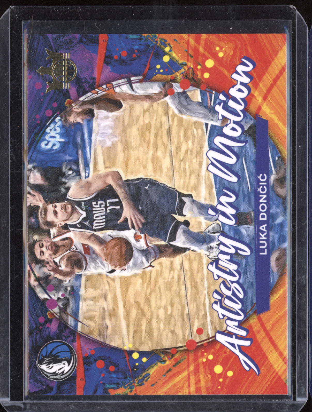 Luka Doncic 2023-24 Panini Court Kings 28 Artistry in Motion