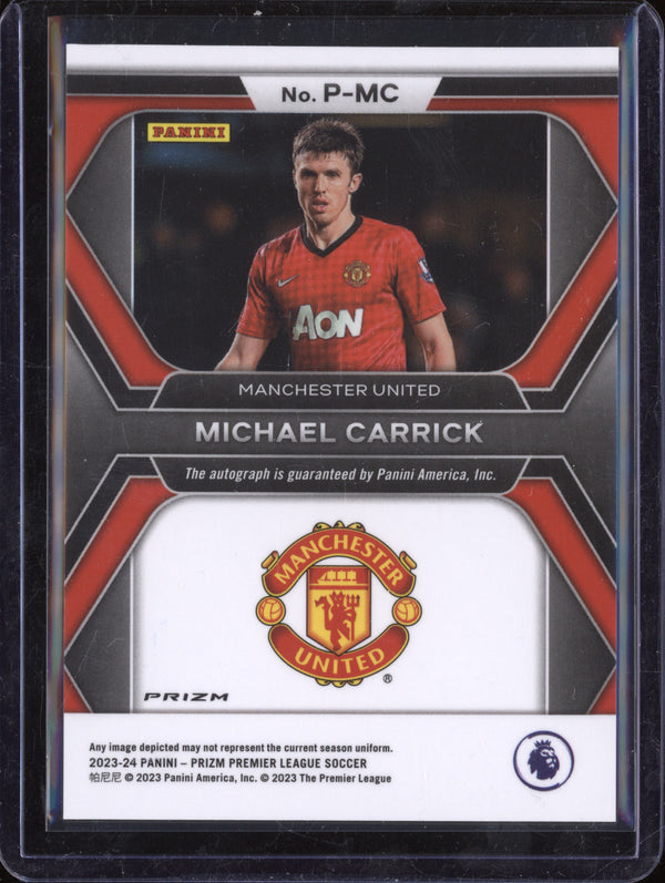 Michael Carrick 2023-24 Panini Prizm P-MC Penmanship Auto Choice