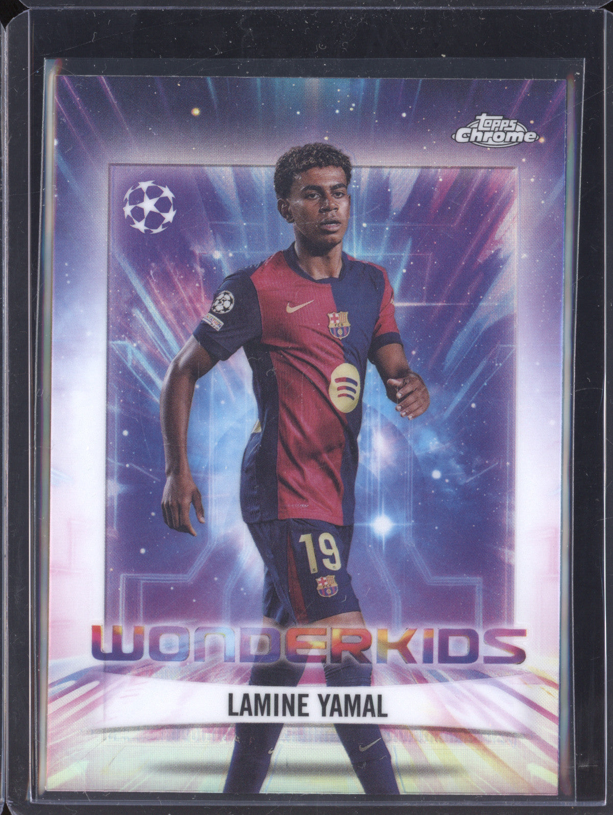 Lamine Yamal 2024-25 Topps Chrome WK-1 Wonderkids