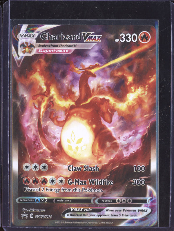 Charizard VMax 2022 Pokemon Sword & Shield Promos SWSH261 Black Star Promo