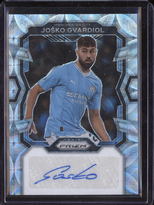 Josko Gvardiol 2023-24 Panini Prizm S-JG Signatures Choice