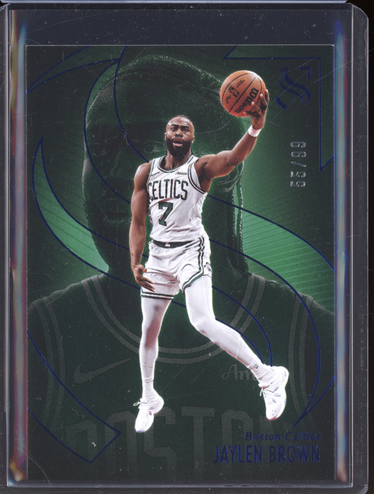 Jaylen Brown 2024-25 Panini Silhouette 60 Base 55/99