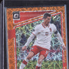 Robert Lewandowski 2021-22 Panini Donruss 108 Optic Orange Velocity 15/49