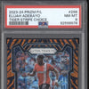 Elijah Adebayo 2023-24 Panini Prizm Premier League Tiger Stripe Choice RC PSA 8