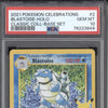 Blastoise 2021 Pokemon Celebrations 2/102 Classic Collection PSA 10