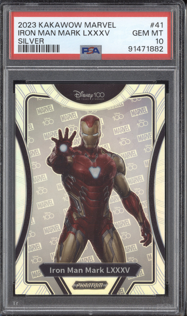 Iron Man Mark LXXXV 2023 Kakawow Disney 100 Marvel PM-I-41 Silver