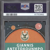 Giannis Antetokounmpo 2023-24 Panini Donruss 7 Zero Gravity PP Gold 8/10 PSA 8