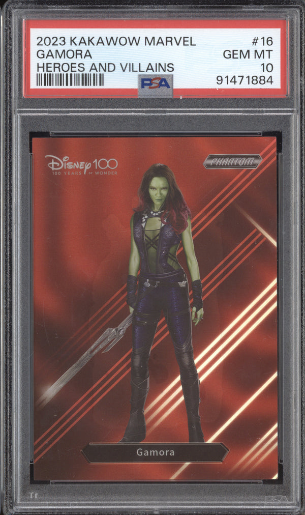 Gamora 2023 Kakawow Disney 100 Marvel PM-YF-16 Heroes and Villians