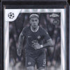 Enzo Fernandez 2022-23 Topps Chrome UEFA 158 Black & White Ray Wave RC