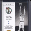 Jayson Tatum 2018-19 Panini Noir JM-JTT Jumbo Material 48/49