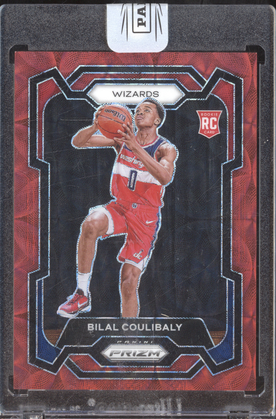 Bilal Coulibaly 2023-24 Panini Prizm 153 Red Choice RC 46/88