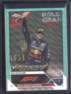 Max Verstappen 2023 Topps Chrome F1 157 Aqua Wave Refractor 63/150