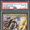 Kommo-o GX 2017 Pokemon Guardians Rising 100/145 Double Rare PSA 10