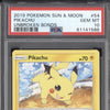 Pikachu 2019 Pokemon Unbroken Bonds 54/214 Common PSA 10