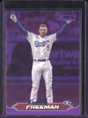 Freddie Freeman 2024 Topps Stadium Club 129 Purple Foil 16/75