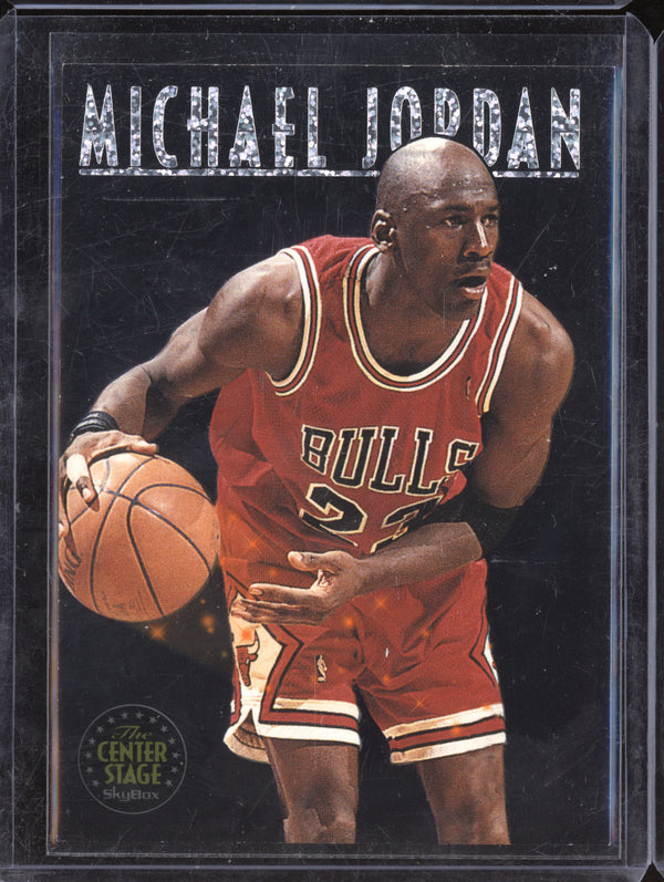 Michael Jordan 1993-94 Skybox Premium CS1 The Center Stage