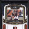 Tyler Boyd 2020 Panini Select SI-TBO Signatures Gold Prizm Die-Cut 3/10