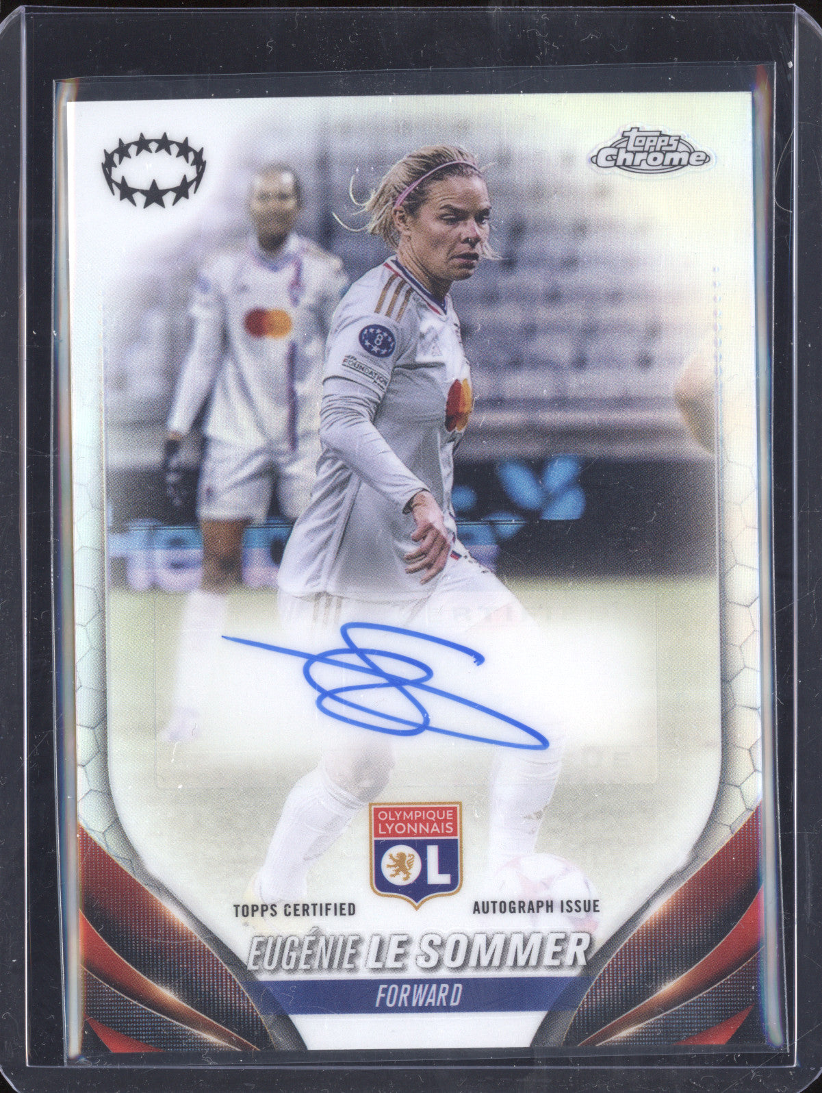 Eugenie Le Sommer 2023-24 Topps Chrome Women's A-EL Autograph