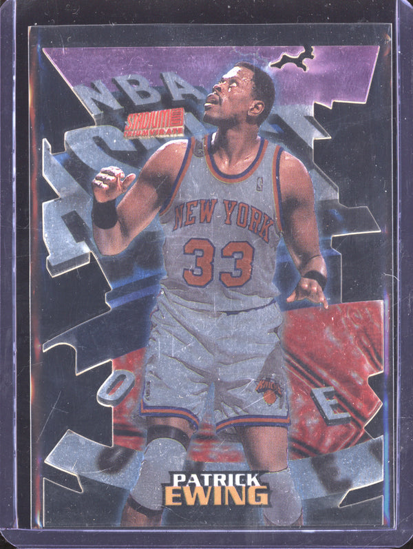 Patrick Ewing 1997-98 Topps Stadium Club Triumvirate T11B