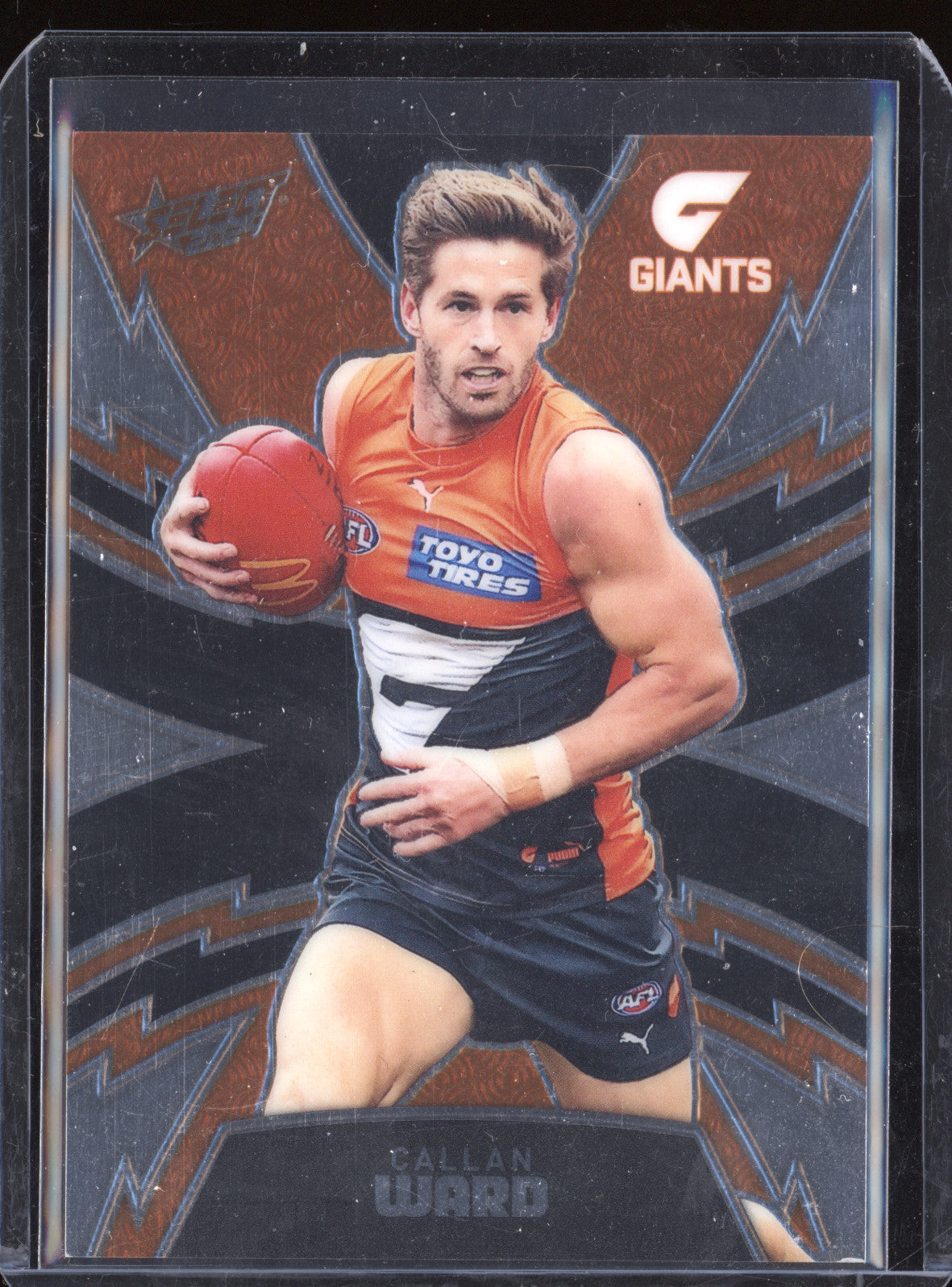 Callan Ward 2024 Select Footy Stars LT175 Luminous - Thunderbolt 1/599