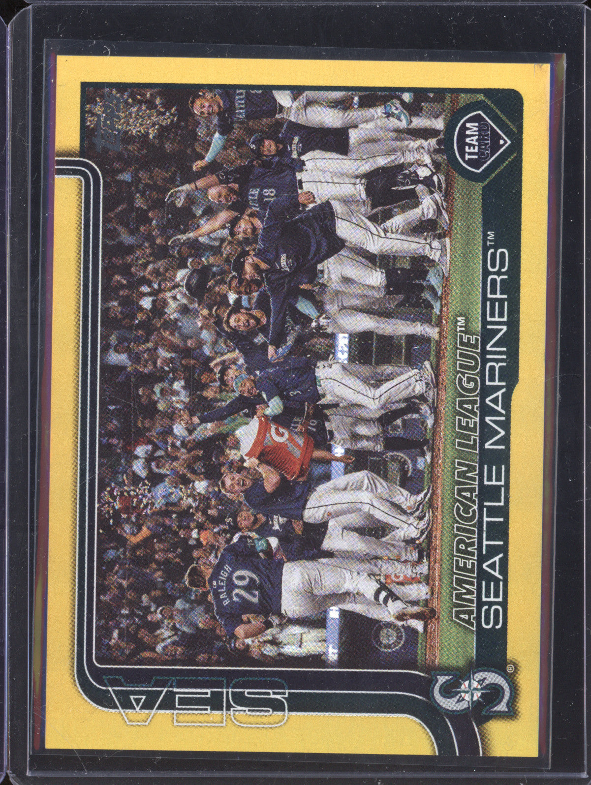 Seattle Mariners 2024 Topps Series 1 96 Gold 25/50