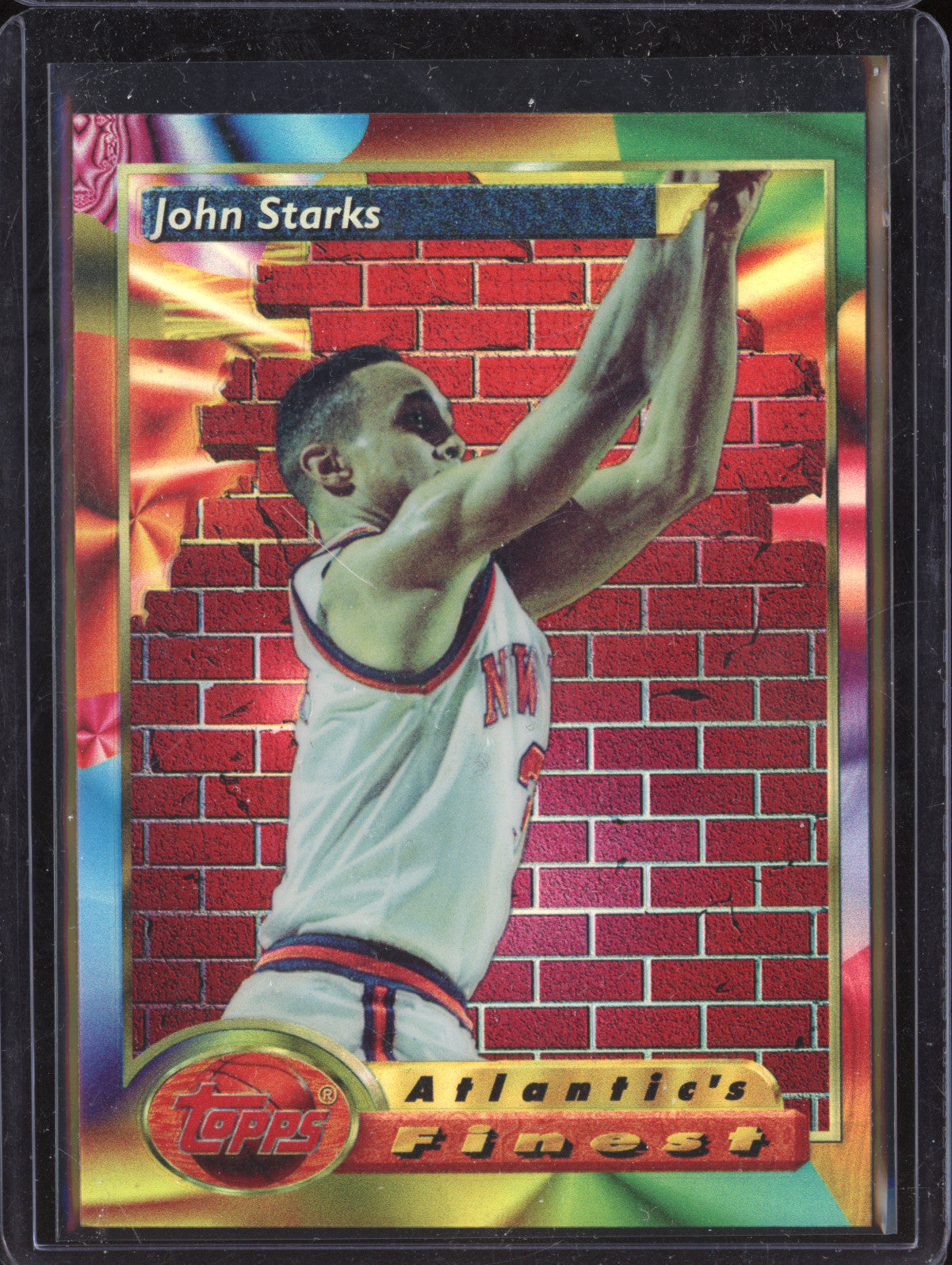 John Starks 1993-94 Topps Finest 95 Refractor