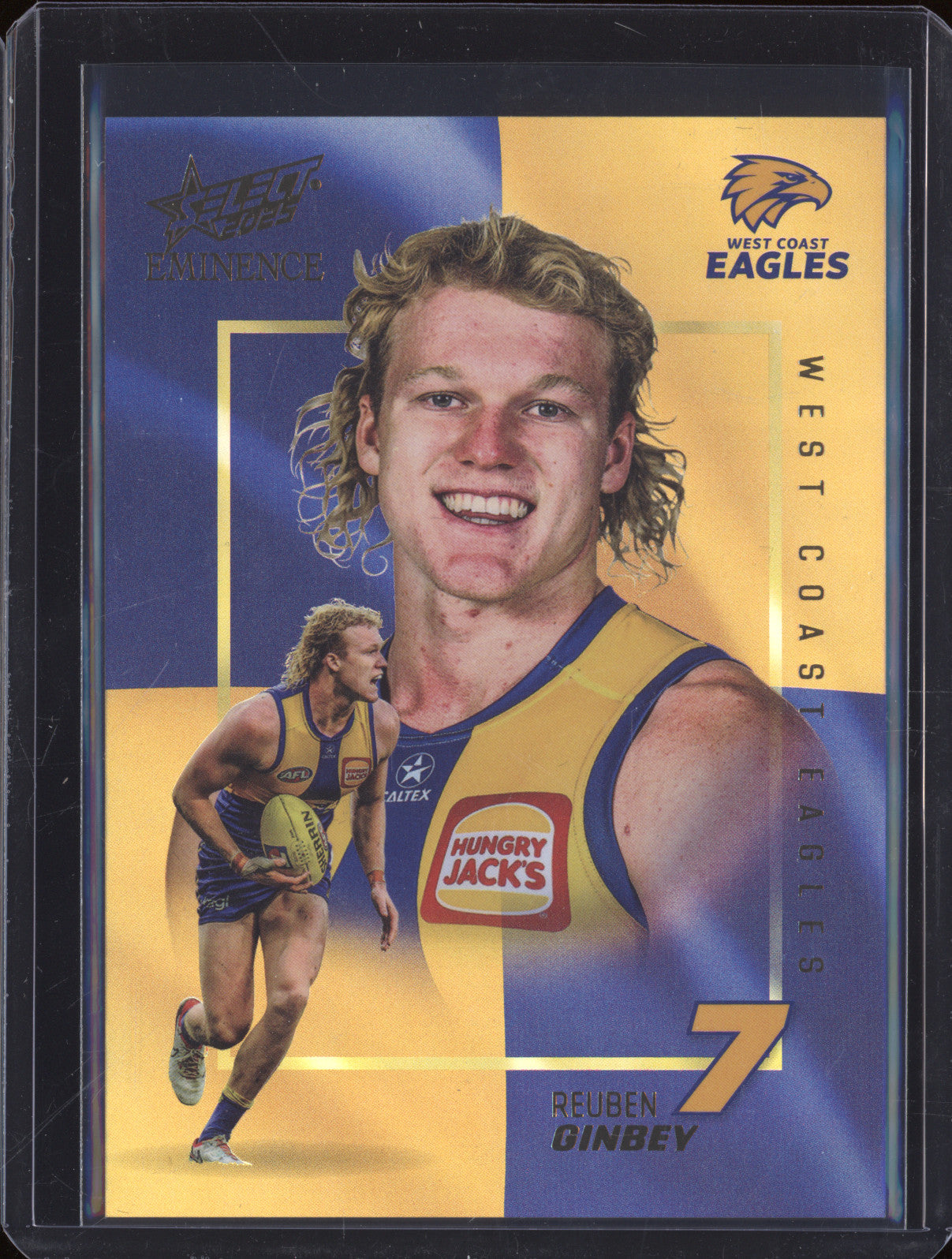 2025 AFL Select Eminence Colours C196 Reuben Ginbey 112/190