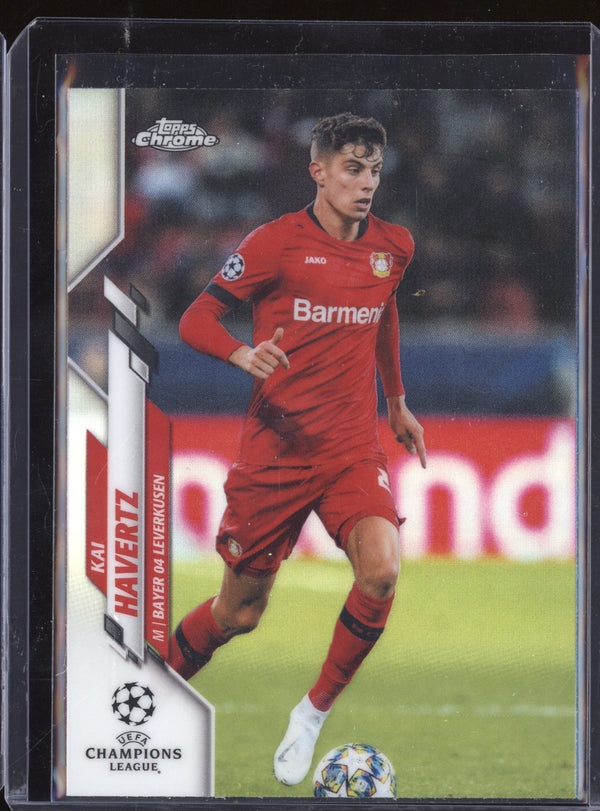 Kai Havertz 2019-2020 Topps Chrome UEFA 21 Refractor