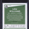 Lou Williams 2020-21 Panini Donruss Optic 14 Fast Break Gold 10/10