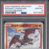 Radiant Charizard 2022 Pokemon VStar Universe 015/172 Radiant PSA 10