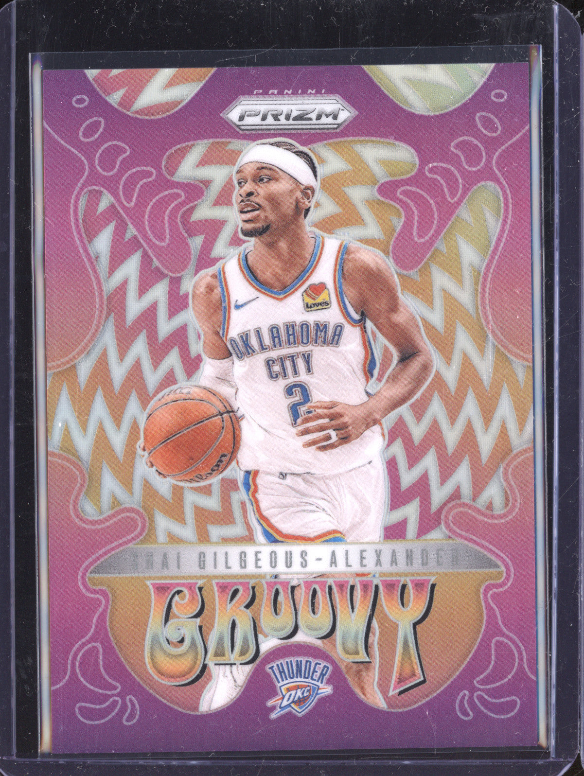 Shai Gilgeous-Alexander 2024-25 Panini Prizm 2 Groovy