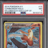 Combusken Holo 2014 Pokemon Furious Fists 13/111 2014 Championships Staff PSA 7