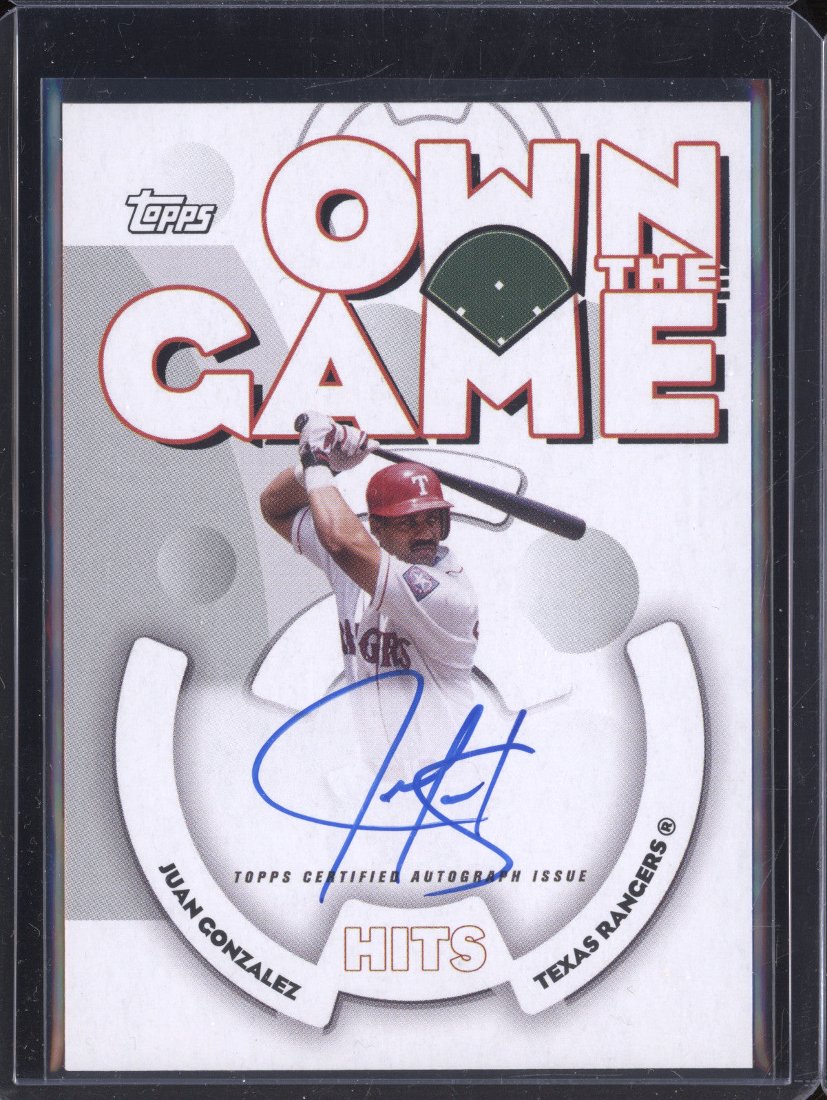 Juan Gonzalez 2024 Topps Archives 06OGA-JG 2006 Topps Own the Game Auto