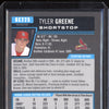 Tyler Greene 2006 Topps Bowman Chrome BC225 Gold Refractor Auto 26/50