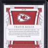 Travis Kelce 2022 Panini National Treasures 38 Jersey Numbers Red 71/87