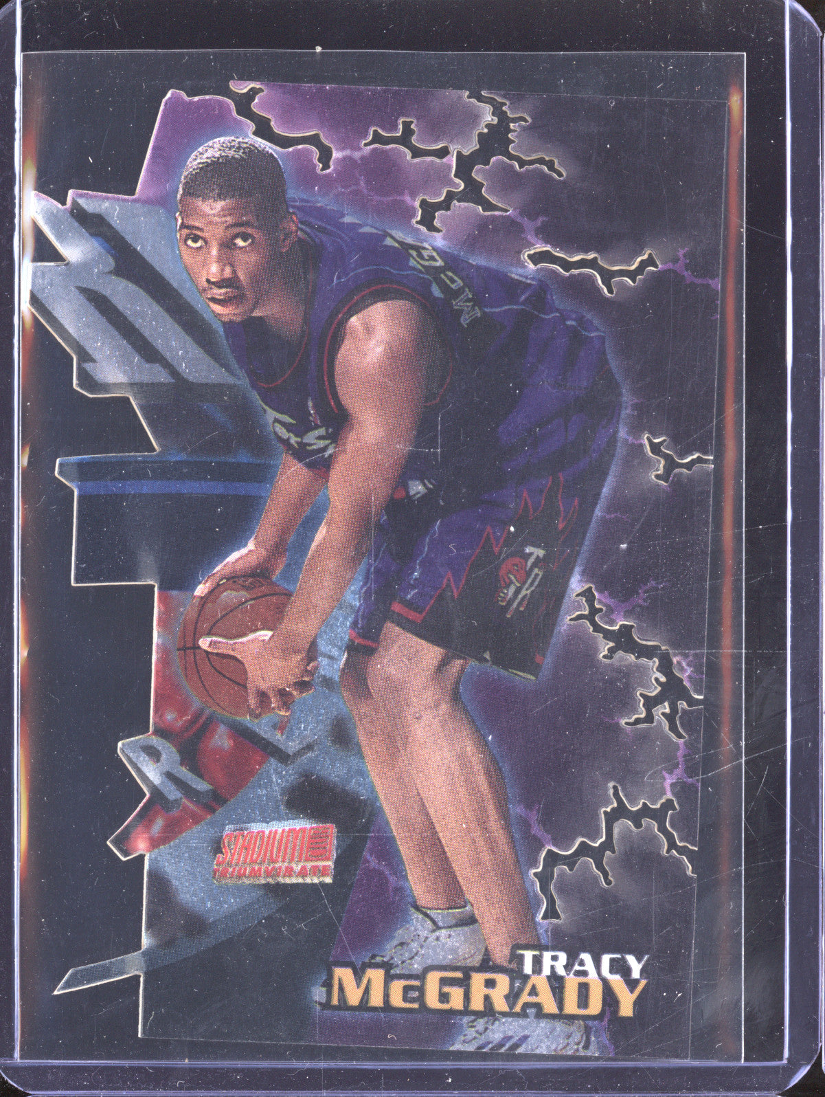 Tracy McGrady 1997-98 Topps Stadium Club Triumvirate T12C