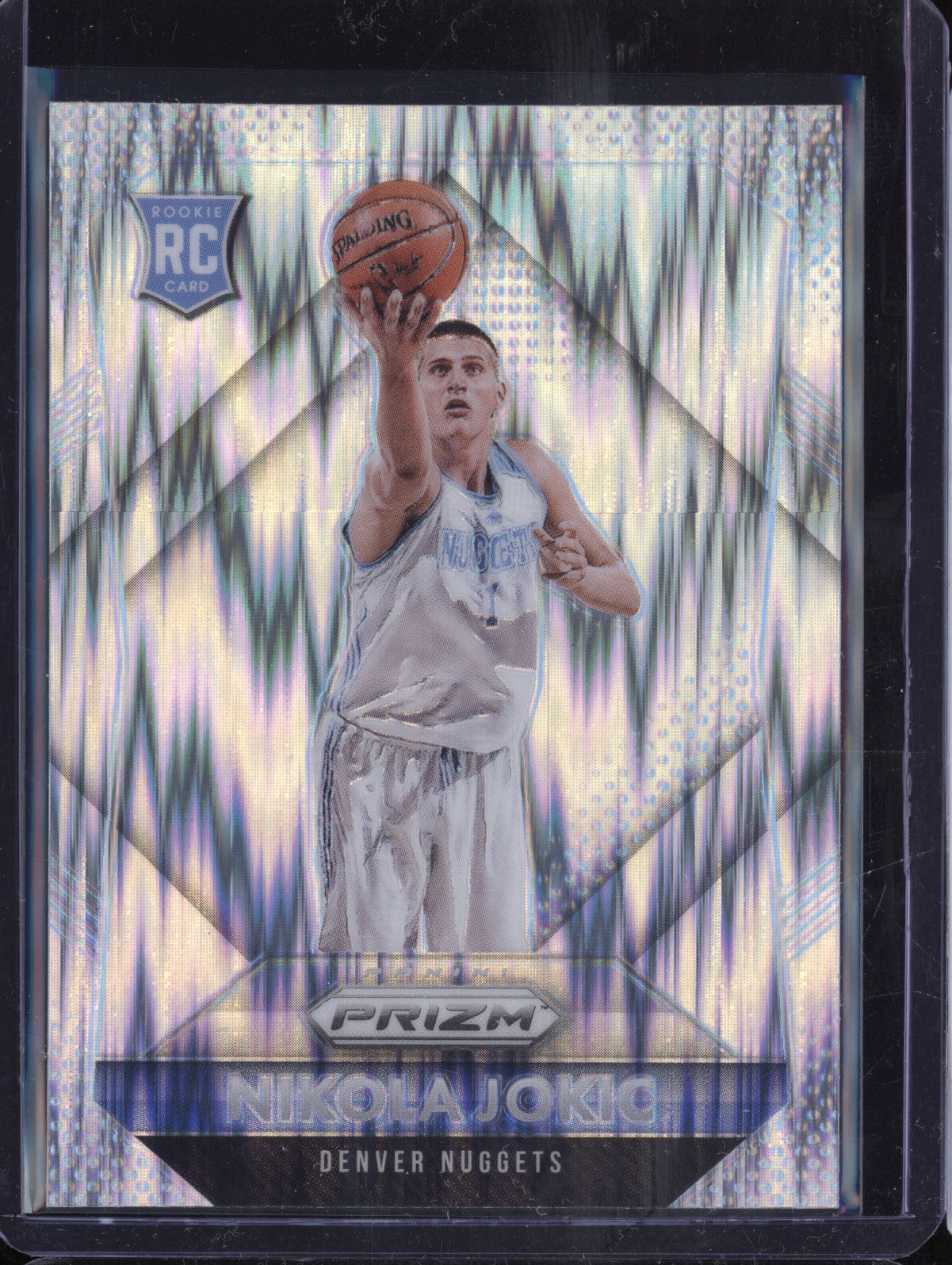 Nikola Jokic 2015-16 Panini Prizm 335 Shock RC