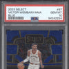 Victor Wembanyama 2023-24 Panini Select 87 Blue RC PSA 10