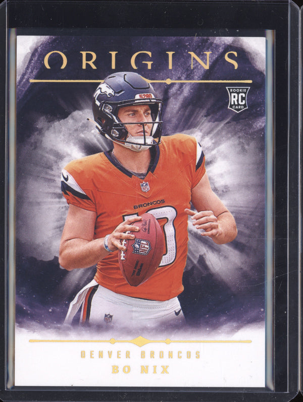 Bo Nix 2024 Panini Origins 149 RC