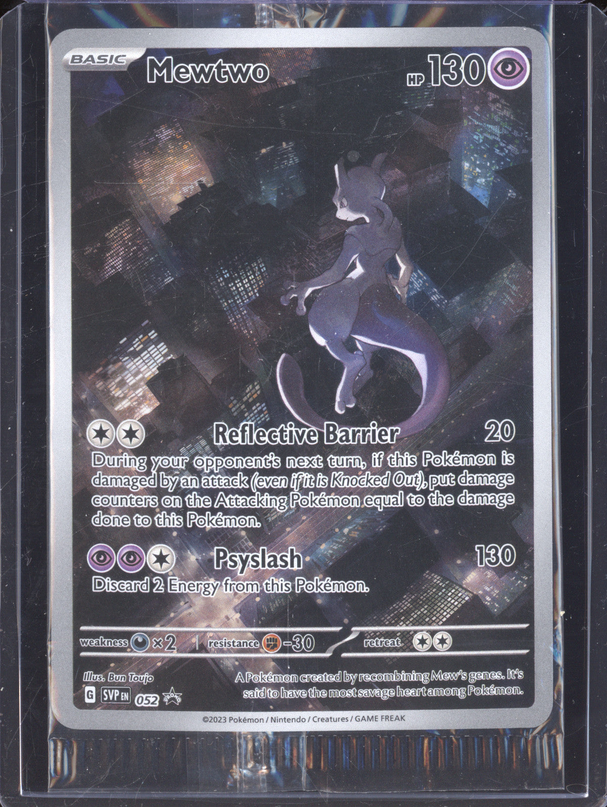 Mewtwo 2023 Pokemon Scarlet & Violet Promos 52 Black Star Promo