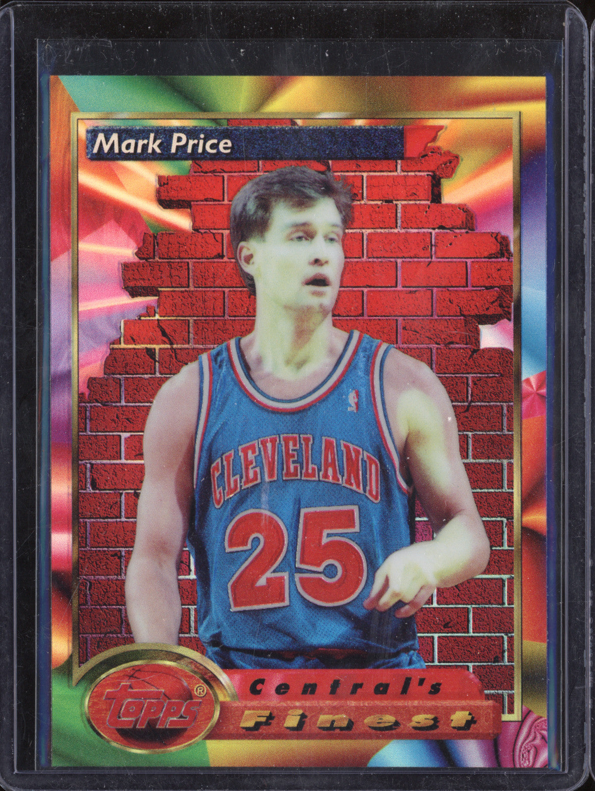 Mark Price 1993-94 Topps Finest 107 Refractor