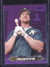 Mark McGwire 2024 Topps Stadium Club 263 Purple Foil 51/75