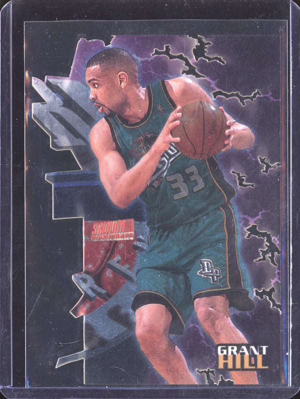 Grant Hill 1997-98 Topps Stadium Club Triumvirate T10C